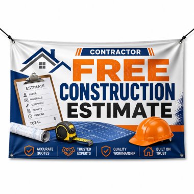 Free Construction Estimate Banners