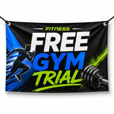 Free Gym Trial Banners