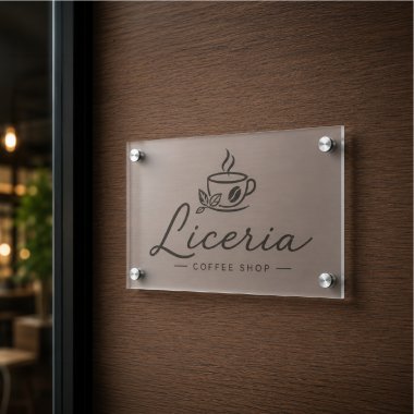 Frosted Acrylic Signs