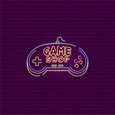 Game Shop Neon Signs