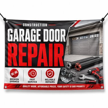 Garage Door Repair Banners