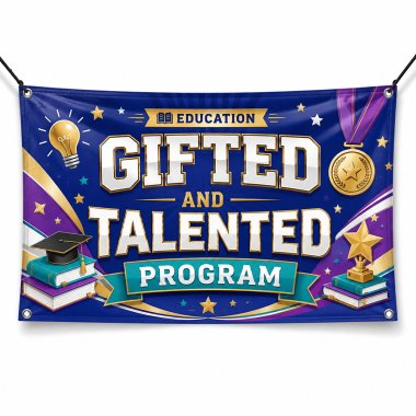 Gifted And Talented Program Banners