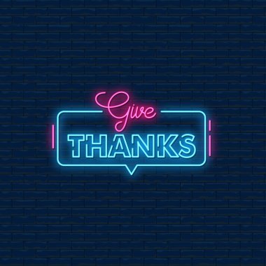 Give Thanks Neon signs