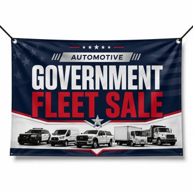 Government Fleet Sale Banners
