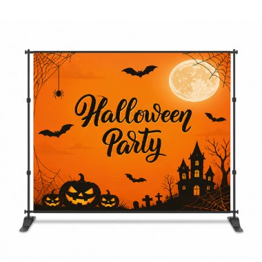 Halloween Step and Repeat Banners