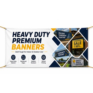Heavy Duty Premium Banners