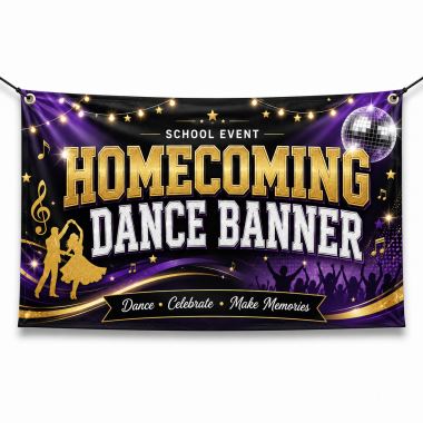 Homecoming Dance Banners