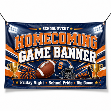 Homecoming Game Banners