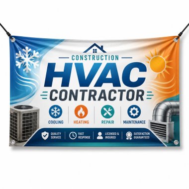 HVAC Contractor Banners