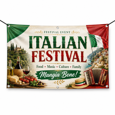 Italian Festival Banners