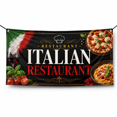 Italian Restaurant Banners
