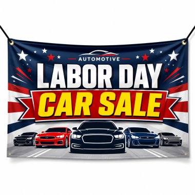 Labor Day Car Sale Banners