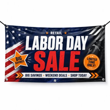 Labor Day Sale Banners