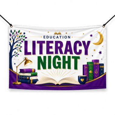 Literacy Night Banners