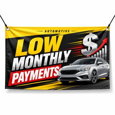 Low Monthly Payments Banners