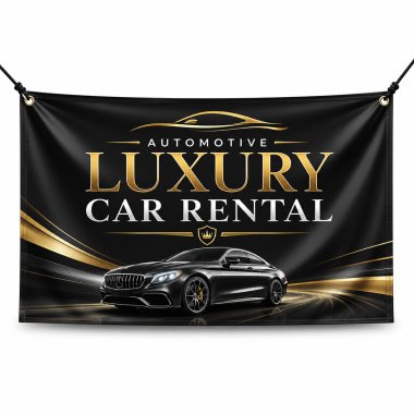 Luxury Car Rental Banners