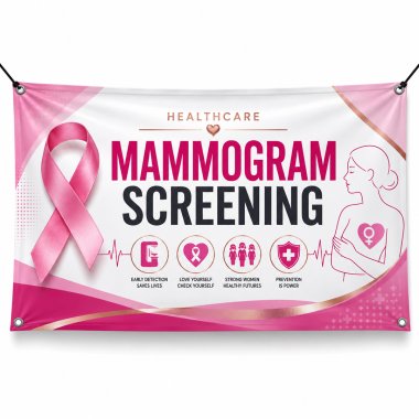 Mammogram Screening Banners