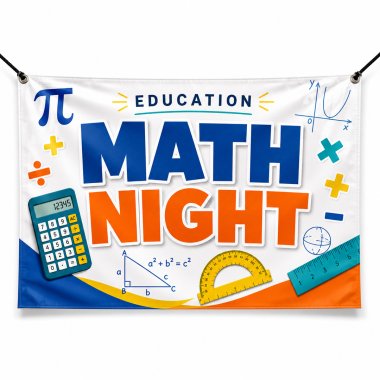Math Night Banners