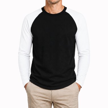 Men's Long Sleeve Raglan T-Shirt