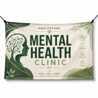 Mental Health Clinic Banners