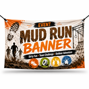 Mud Run Banners