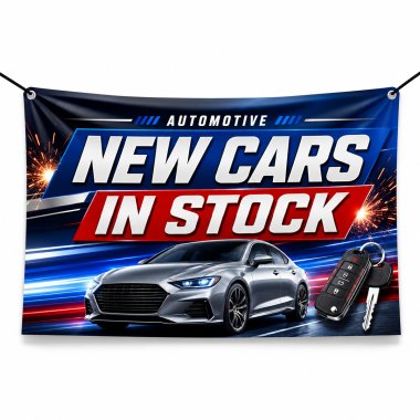 New Cars In Stock Banners