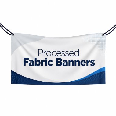 Processed Fabric Banners