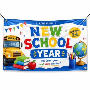 New School Year Banners