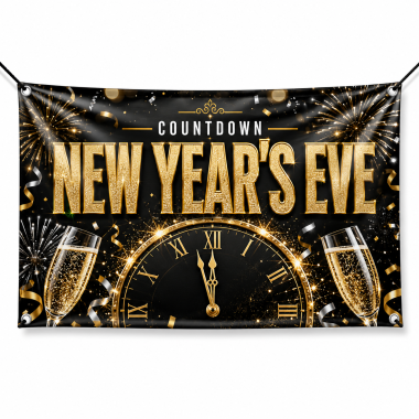 New Year's Eve Countdown Banners