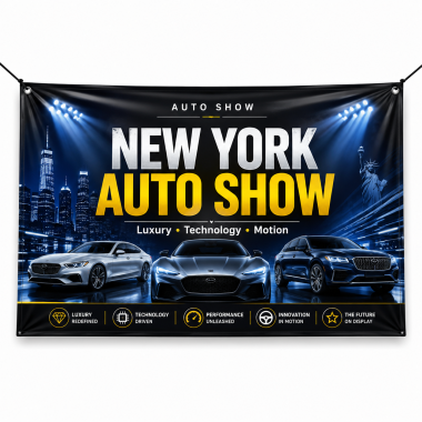 New York Auto Show Banners