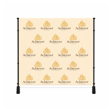 8 ft x 8 ft Step and Repeat Adjustable Banner Stands