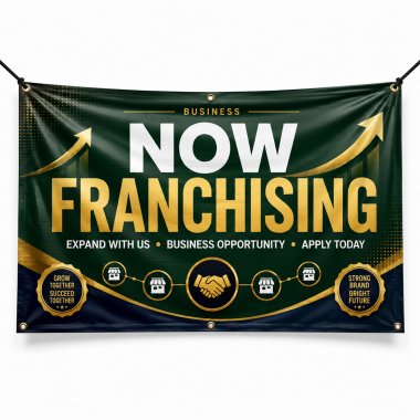 Now Franchising Banners