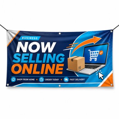 Now Selling Online Banners
