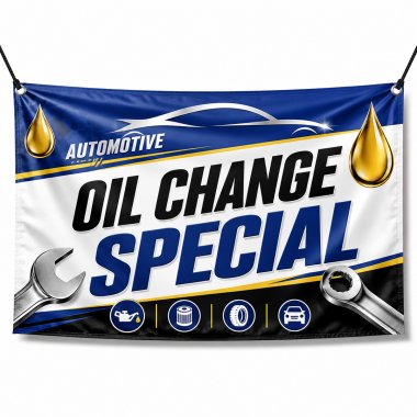 Oil Change Special Banners