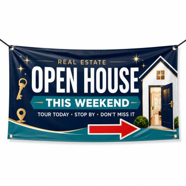 Open House This Weekend Banners