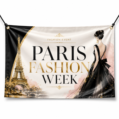 Paris Fashion Week Banners