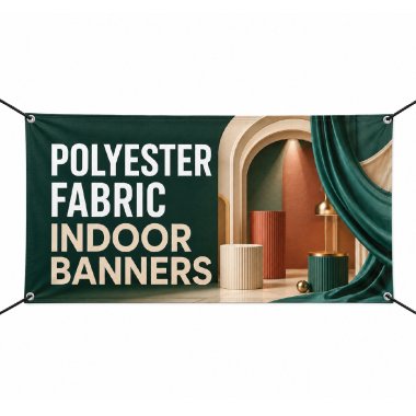 Polyester Fabric Indoor Banners