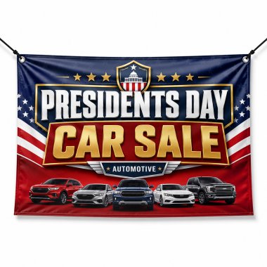Presidents Day Car Sale Banners