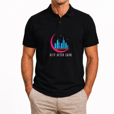 Men's Printed Polo Shirt
