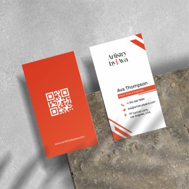 QR Code Visiting Cards