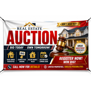 Real Estate Auction Banners