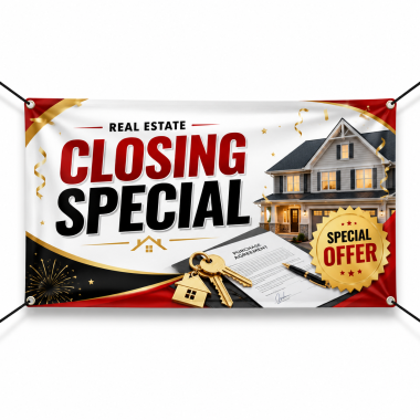 Real Estate Closing Special Banners