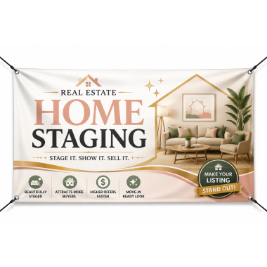 Real Estate Home Staging Banners