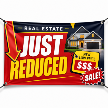 Real Estate Just Reduced Banners