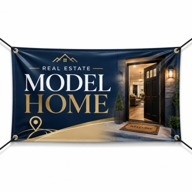 Real Estate Model Home Banners