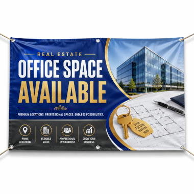 Real Estate Office Space Available Banners