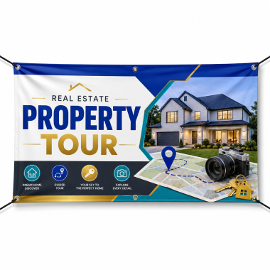 Real Estate Property Tour Banners