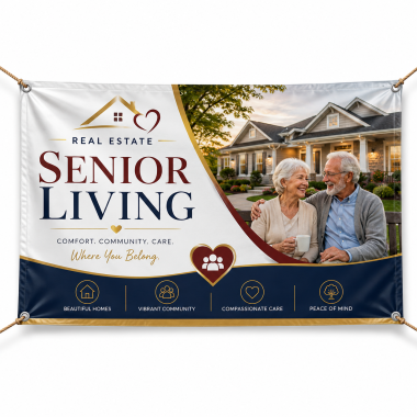 Real Estate Senior Living Banners