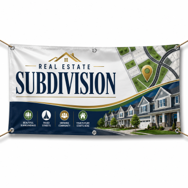 Real Estate Subdivision Banners