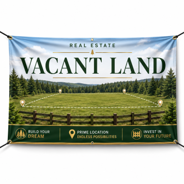 Real Estate Vacant Land Banners